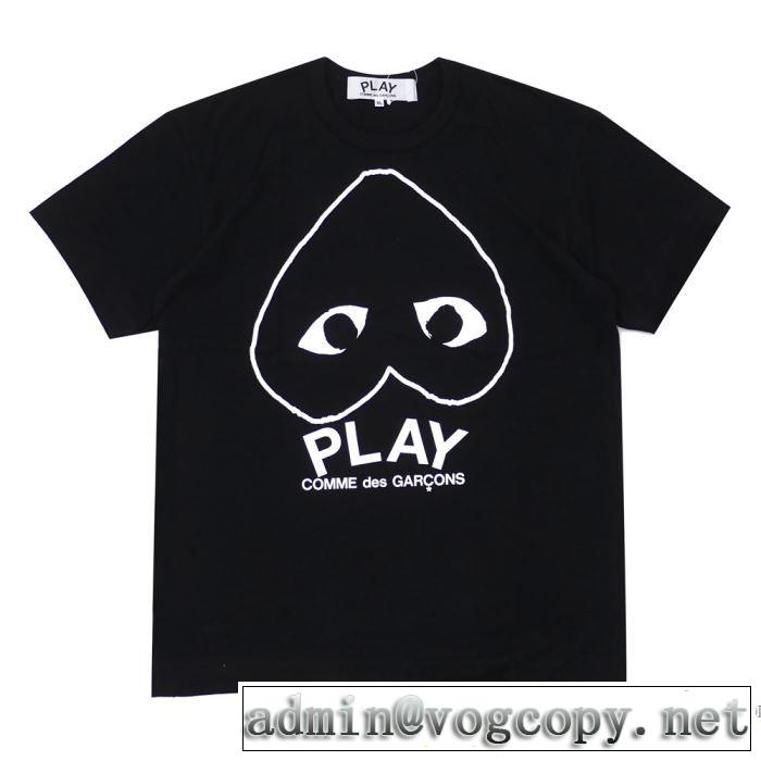 2018【SALE！】 コム デ ギャルソン COMME DES GARCONS 半袖Tシャツ 2色可選 注目美品