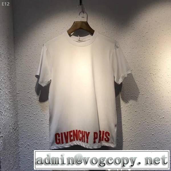 おすすめアイテム 2018夏の定番新品到来! 半袖Tシャツ しっかりとした ジバンシー GIVENCHY 男女兼用 2色可選