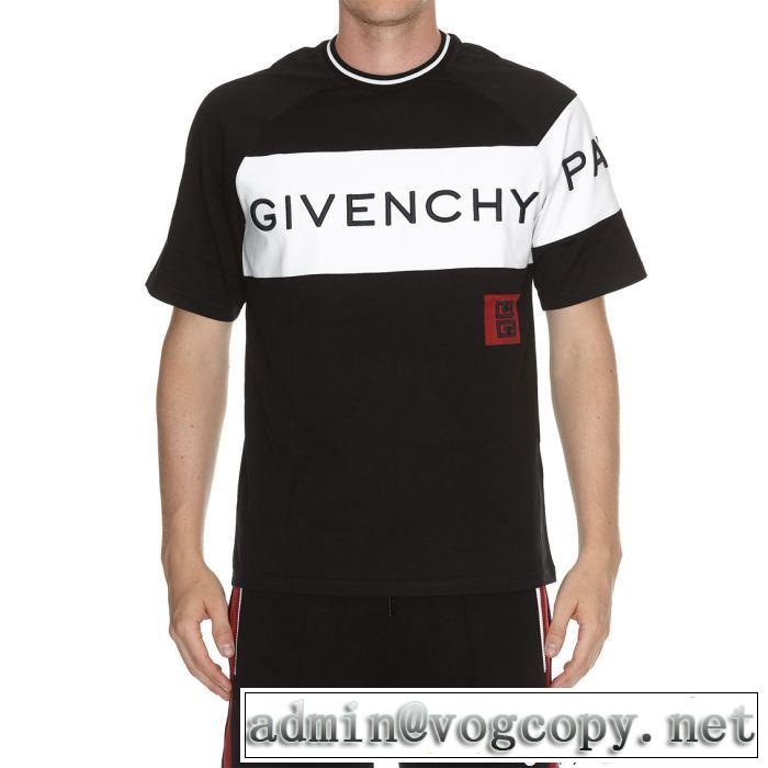 売上ランキング1位半袖/Tシャツジバンシー期間限定セール GIVENCHY クールビズ2色可選