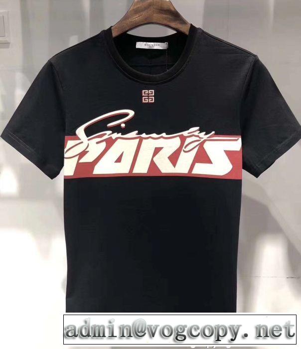定番品質保証 ジバンシー稀少*入手困難 GIVENCHY 半袖/Tシャツ2色可選2018新品入荷