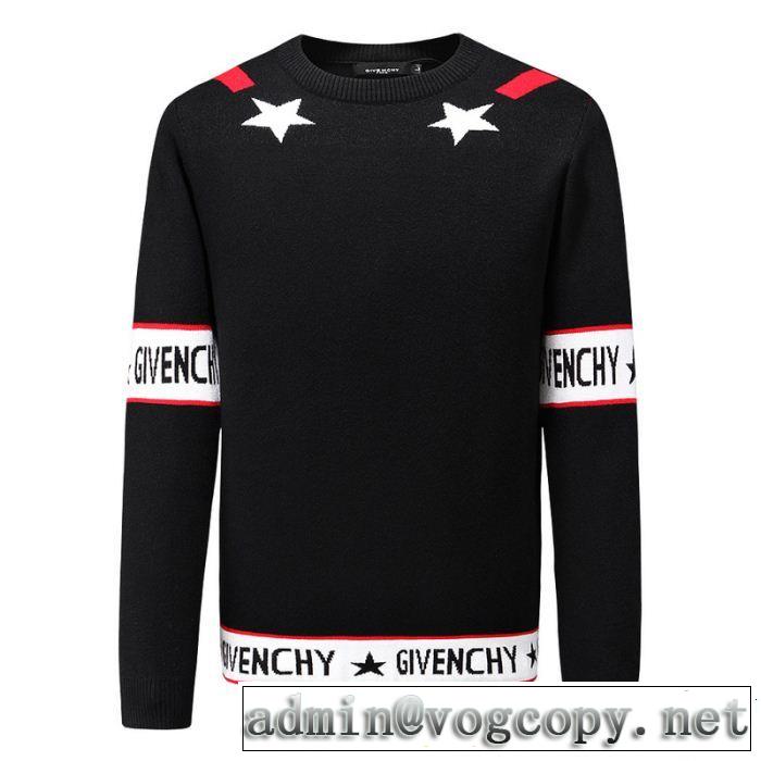 2018年秋冬入荷英字 ジバンシー絶妙な新商品 GIVENCHY ニットパーカー美品*入手困難