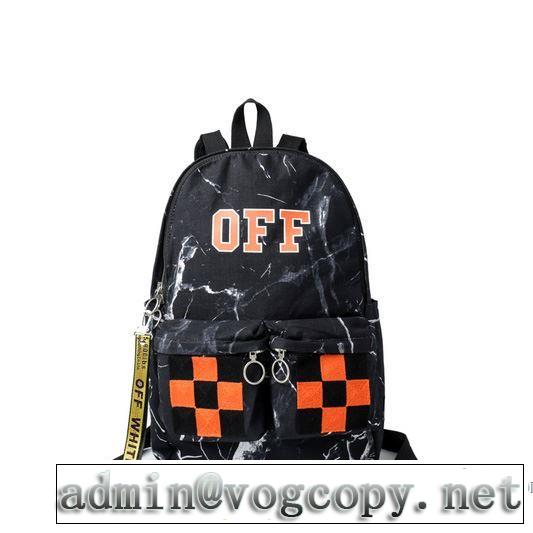 存在感のある 2018春夏新作Off-White オフホワイトリュック、バックパック