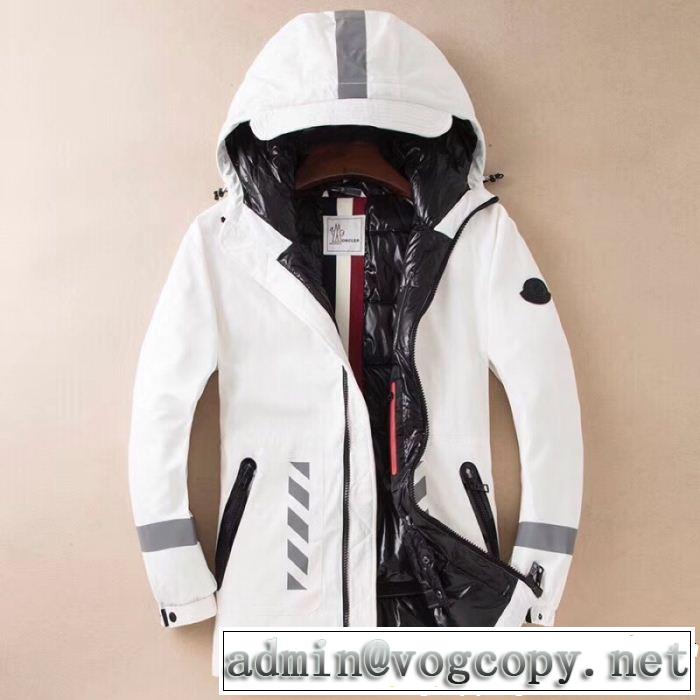 2色可選Off-White 2018【SALE！】オフホワイト 真冬でも温かく過ごせるダウンジャケット