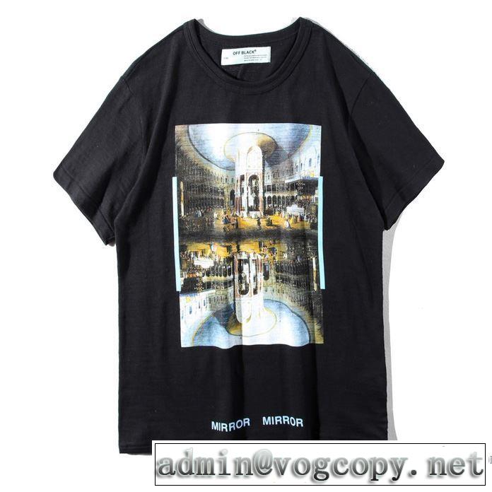 ～希少 Off-White2018春夏新作2色可選 オフホワイト Tシャツ/半袖SALE!今季