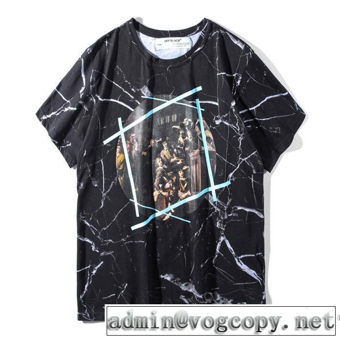 Tシャツ/半袖2018春夏新作 Off-White オフホワイトSALE開催 2色可選