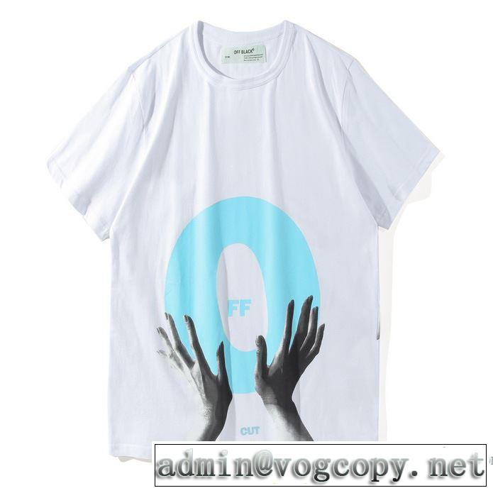 美品！2018春夏新作2色可選 Off-White オフホワイト Tシャツ/半袖売れ筋！