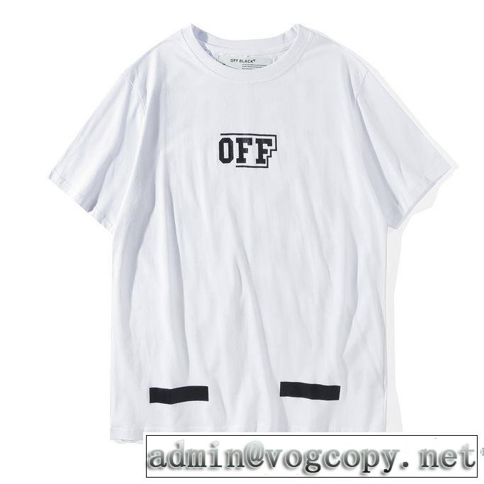 ◆モデル愛用◆  2018春夏新作Off-White オフホワイトTシャツ/半袖