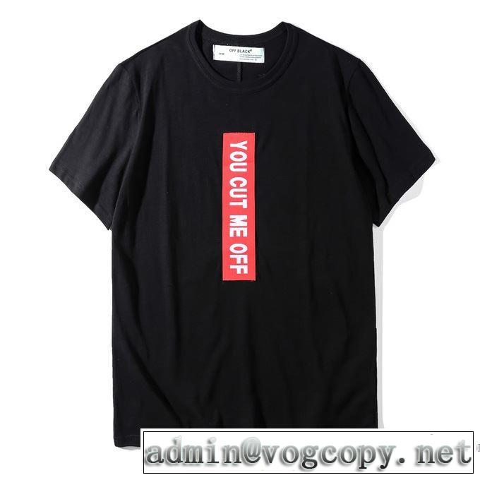 Off-White オフホワイト Tシャツ/半袖人気商品登場2018春夏新作2色可選