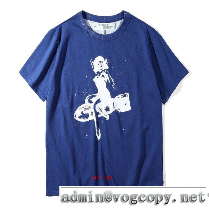 高級感溢れるデザイン 2018春夏新作Off-White オフホワイトTシャツ/半袖3色可選