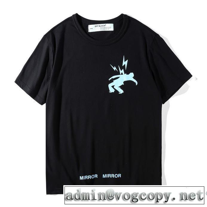 2018春夏新作2色可選 Off-White オフホワイト Tシャツ/半袖人気商品登場