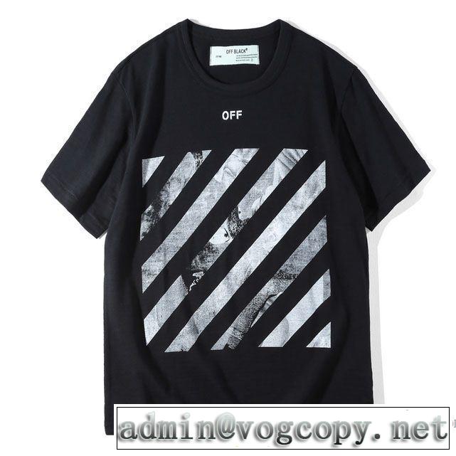 Off-White オフホワイト オリジナル 2018年春夏シーズン 半袖Tシャツ 2色可選 高級感が漂う