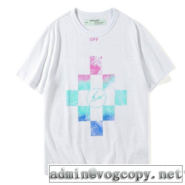 海外限定アイテム 18ＳＳ美品 Off-White オフホワイト 激安特売中 半袖Tシャツ 2色可選