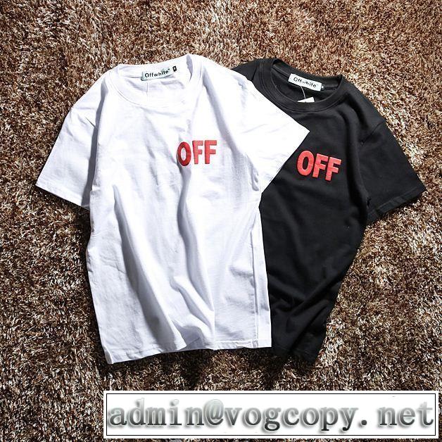 Off-White オフホワイト すっかり定番化 半袖Tシャツ 2色可選 2018年人気満々のブランド