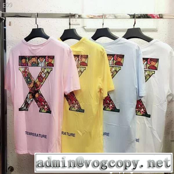 2018新品入荷半袖Tシャツ Off-White オフホワイト 4色可選ファッション度アップ