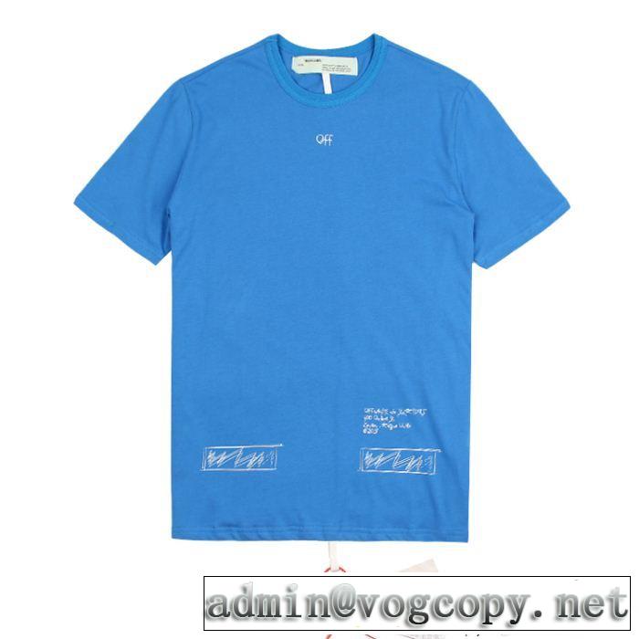  オフホワイトストリートファッション 2018新品入荷半袖Tシャツ Off-White