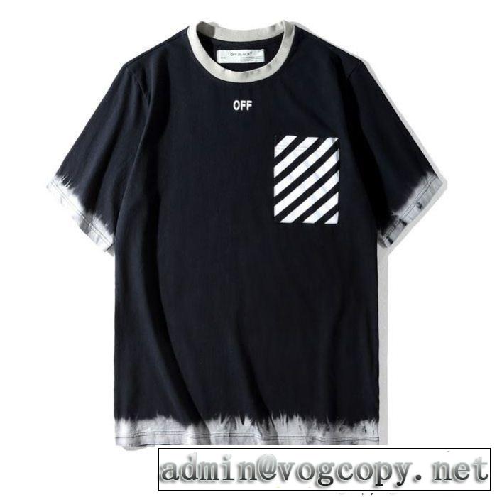 18ＳＳ美品半袖Tシャツ Off-White オフホワイト 2色可選オシャレを満喫できる