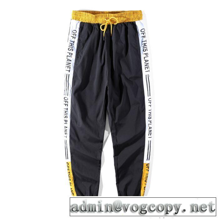 Off-White オフホワイト 伸縮性に優れている2018【SALE！】今年っぽくNEWファッションスエットパンツ