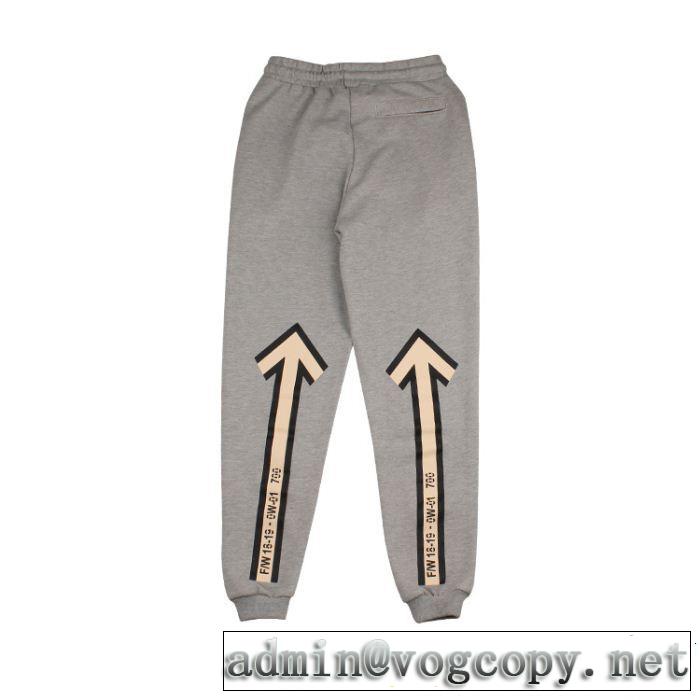 伸縮性に優れている Off-White オフホワイト 2018【SALE！】スエットパンツ期間限定SALE
