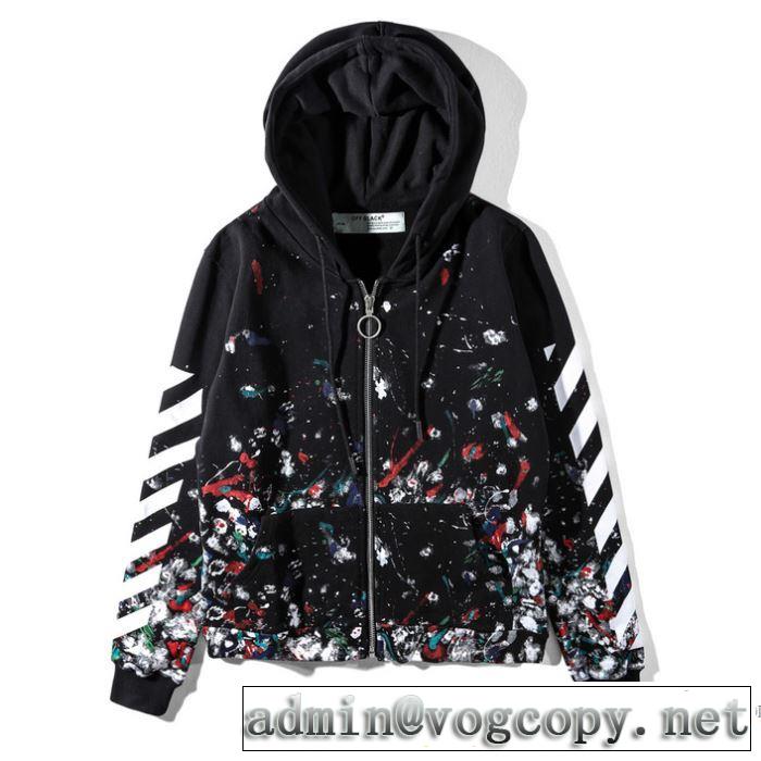極上の着心地Off-White オフホワイト今買い◎得 パーカー2018春夏新作