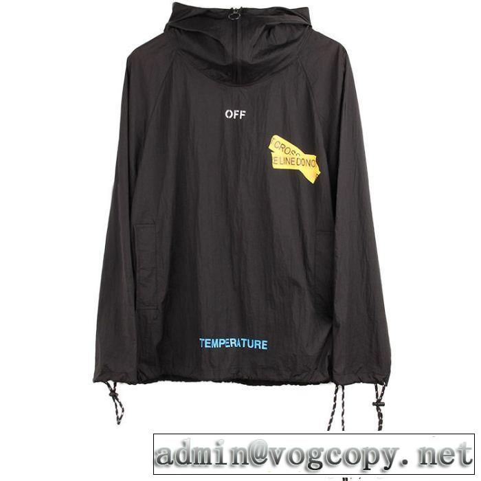 オフホワイト人目を引く存在感2色可選2018年春夏入荷 日焼け止め服 紫外線カットOff-White