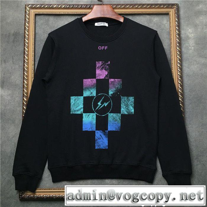  アウトドア系Off-White 人気急上昇中オフホワイトプルオーバーパーカー2色可選