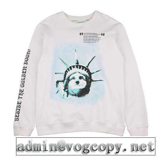  格上げ！プルオーバーパーカー 2018新品入荷 Off-White オフホワイト 期間限定SALE