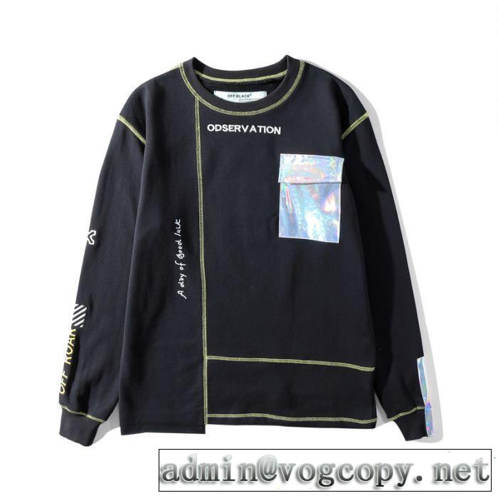  大流行中 Off-White オフホワイト国内完売 プルオーバーパーカー2018年秋冬シーズン