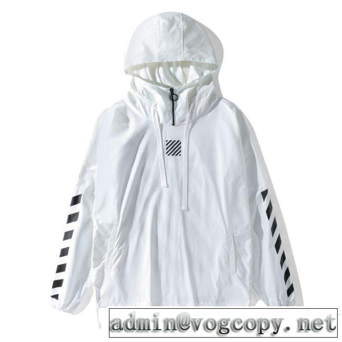 今季大人気新作登場 Off-White オフホワイト2018年秋冬入荷 2色可選 パーカー稀少*入手困難
