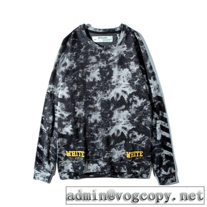  今季大人気新作登場 Off-White 2018新品入荷 オフホワイトプルオーバーパーカー