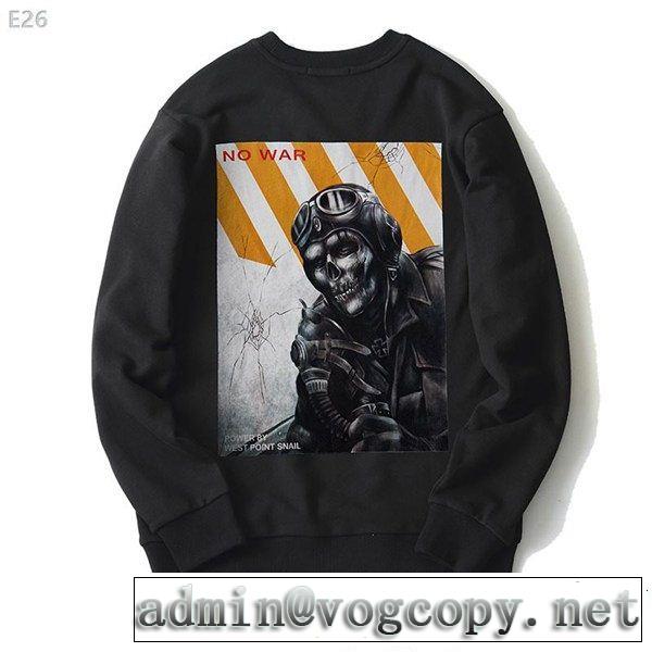 ファッション度アップ Off-White オフホワイト 2018【SALE！】 3色可選 プルオーバーパーカー