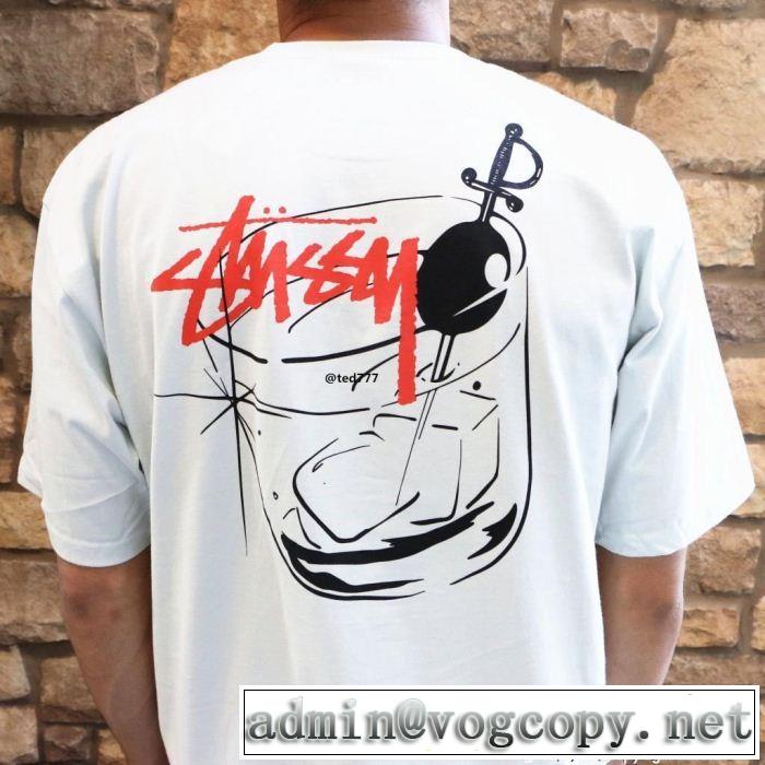 上品でベーシック 半袖Tシャツ 2018年春夏シーズン ステューシー STUSSY 2色可選
