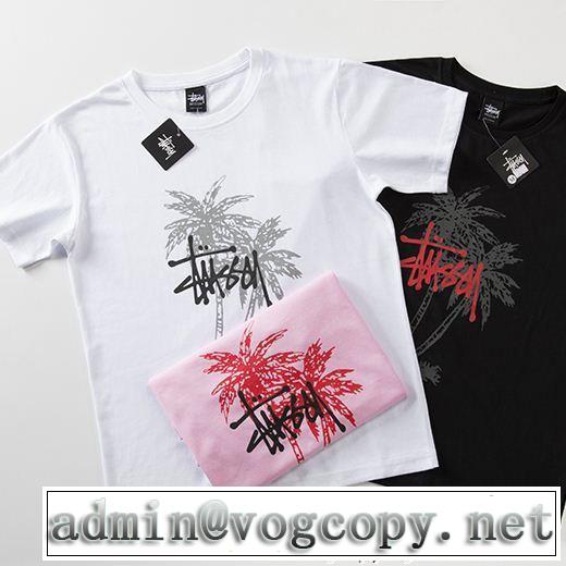 ステューシー STUSSY 半袖Tシャツ すっかり定番化 2018人気の主流アイテム 3色可選