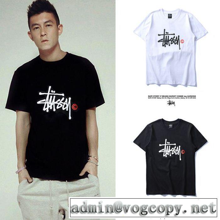 ミックス感が溢れる ステューシー STUSSY 2018【SALE！】 半袖Tシャツ 2色可選