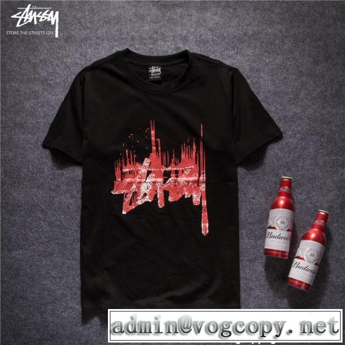 流行の注目ブランド ステューシー STUSSY 2018年春夏入荷 半袖Tシャツ 2色可選