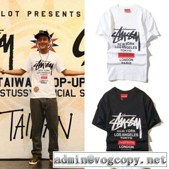 ステューシー STUSSY 半袖Tシャツ 2色可選 2018新品入荷 おすすめアイテム