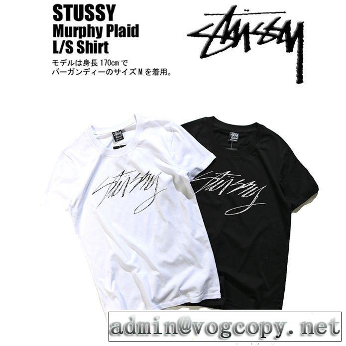 ステューシー STUSSY 2018最高ランキング 半袖Tシャツ 一味違うデザイン 2色可選