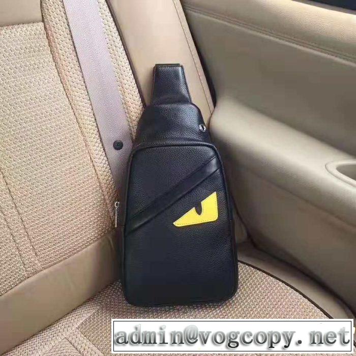  快適さと洗練された表情 フェンディ FENDI 2018年秋冬入荷 ウエストポーチ 暖かな着心地 