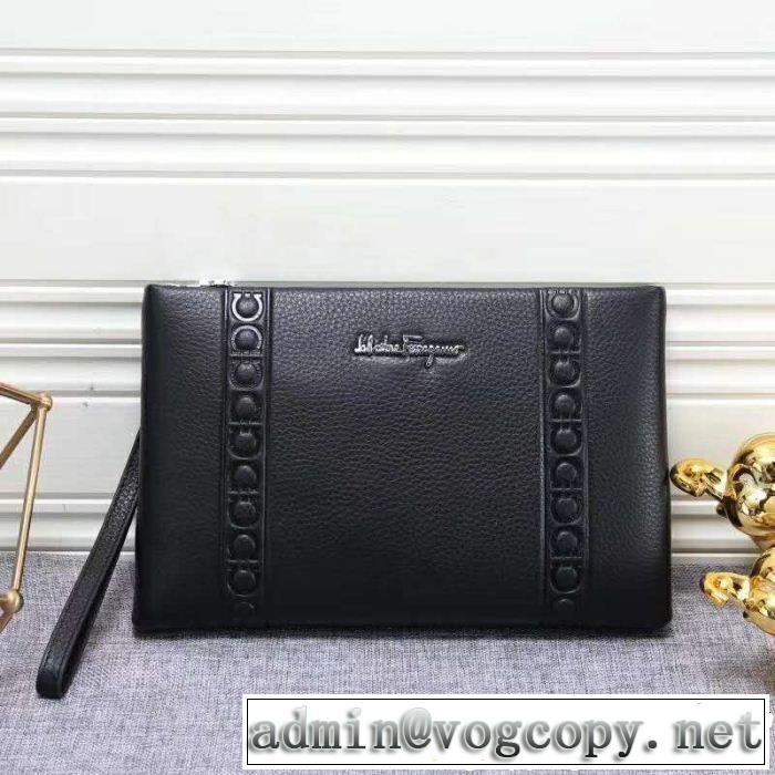 2018年人気満々のブランド サルヴァトーレフェラガモ FERRAGAMO 圧倒的人気新着 クラッチバッグ