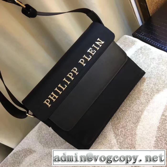 フィリッププレイン PHILIPP PLEIN 2018春夏新作 抜群の雰囲気が作れる! 斜め掛けバッグ