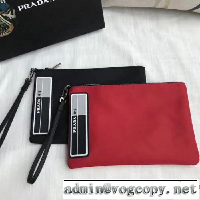 プラダ PRADA 2018特選新作  セカンドバッグ 品良く