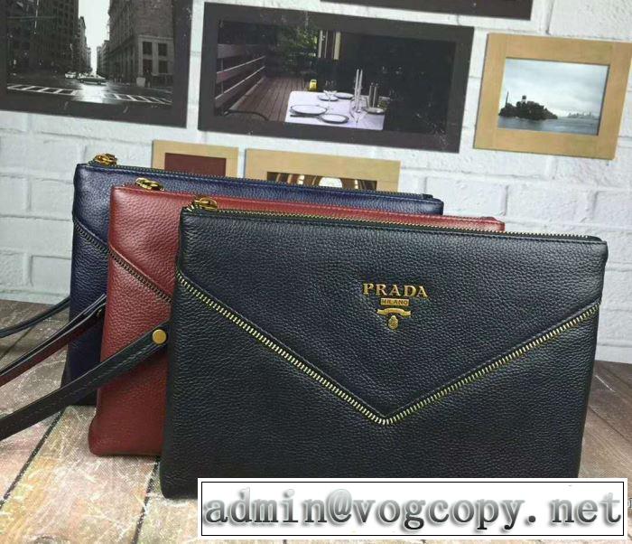 プラダ PRADA 2018海外限定アイテム セカンドバッグ高級感溢れるデザイン