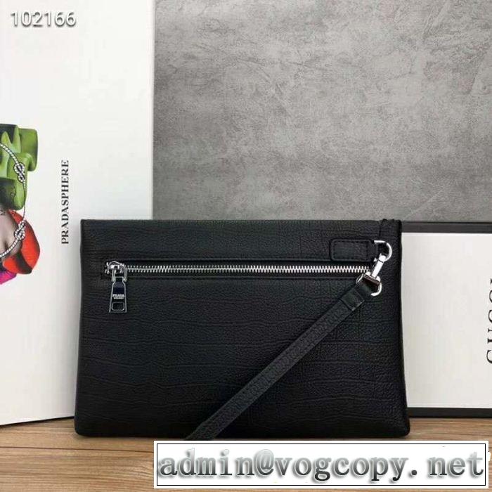 PRADA 2018最高ランキング今年っぽくNEWファッション  ポーチ プラダ これは欲しい