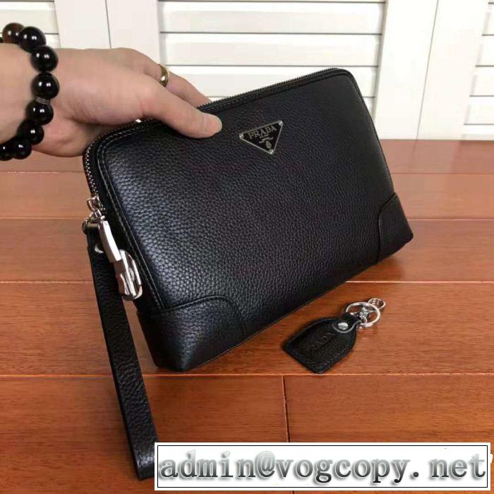 2018年秋冬入荷 プラダファッションスタッズ PRADA 超激安価格 ポーチ注目美品