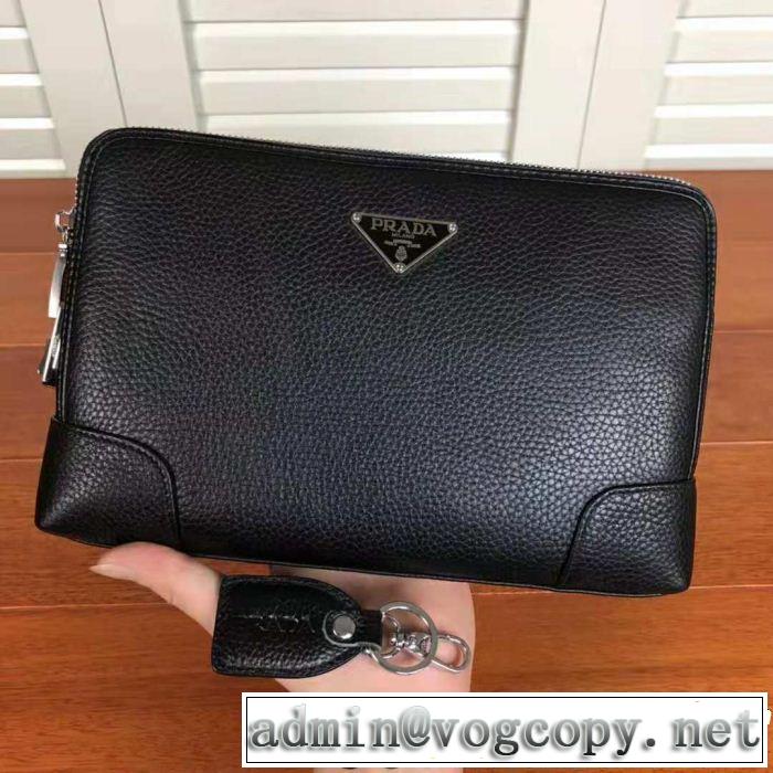 2018年秋冬入荷 プラダファッションスタッズ PRADA 超激安価格 ポーチ注目美品