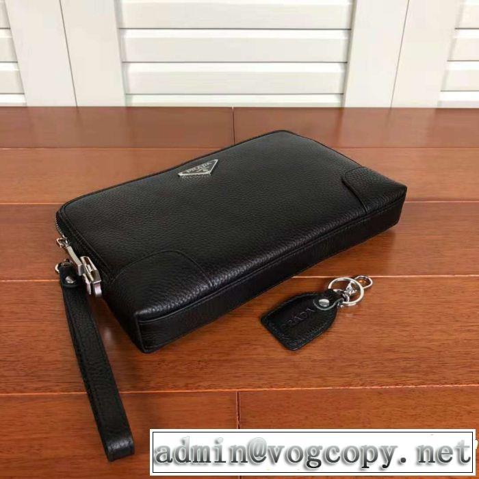 2018年秋冬入荷 プラダファッションスタッズ PRADA 超激安価格 ポーチ注目美品