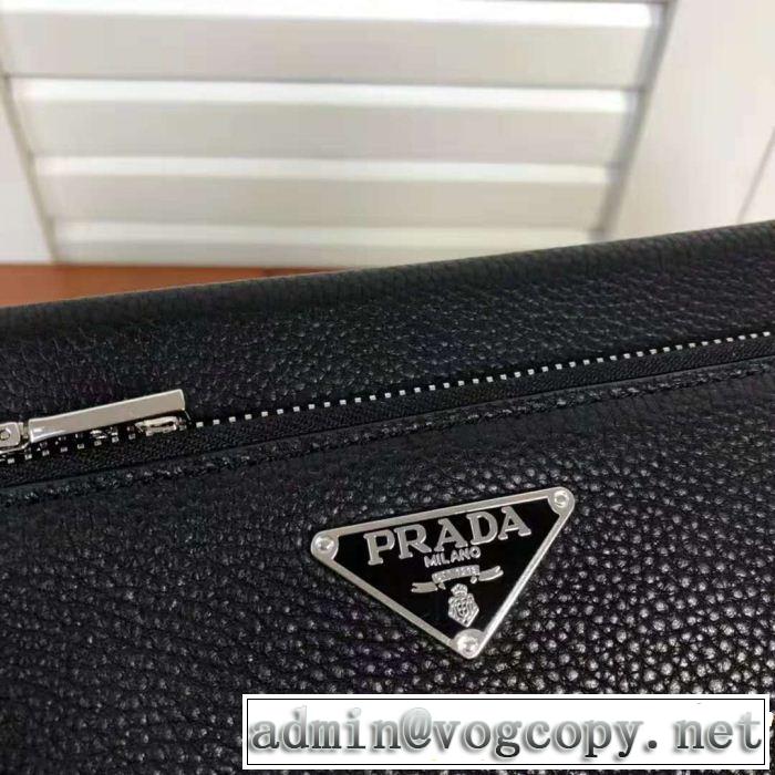 ファッショニスタ愛用 PRADA ポーチ 超目玉新作 プラダ2018年秋冬入荷 大人カジュアル
