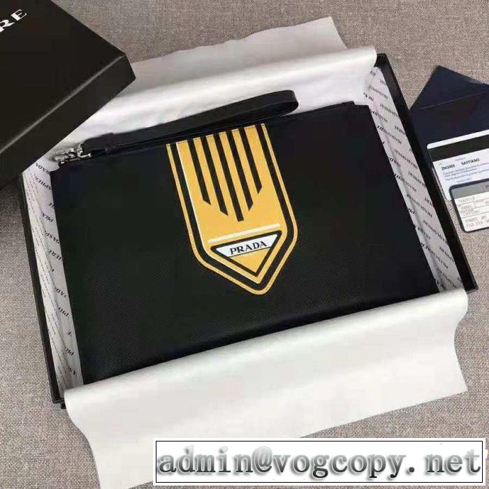 3色可選 ポーチプラダ上品キレイ 2018年人気満々のブランド PRADA ファッションの最先端！