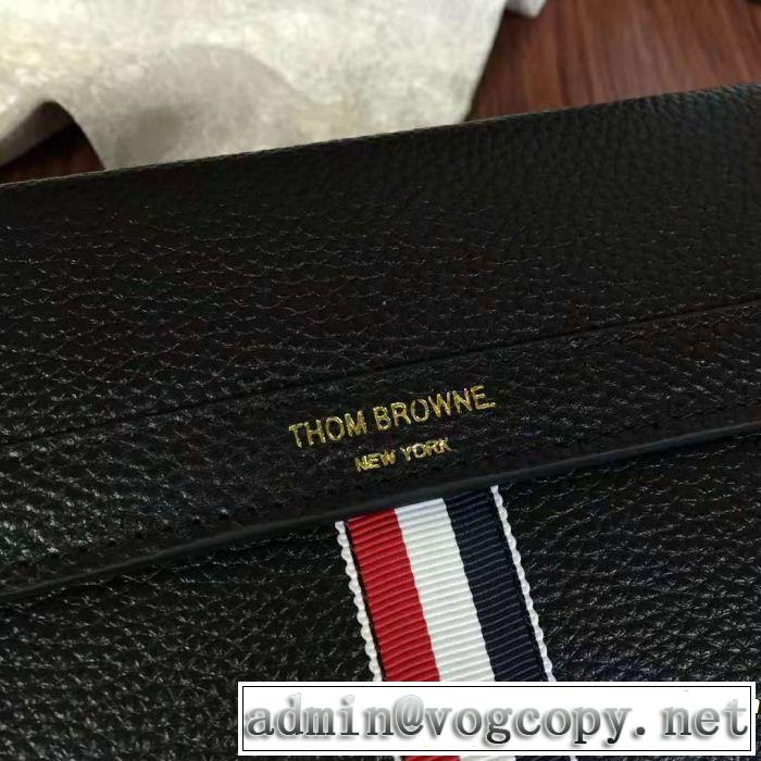 ポーチ トムブラウンネット販売限定 THOM BROWNE 2018最高ランキング期間限定SALE