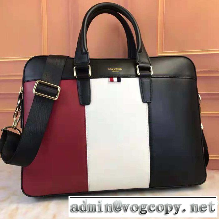  THOM BROWNE2018新品入荷今年人気定番 手持ち&ショルダー掛け 人気急上昇中 トムブラウン
