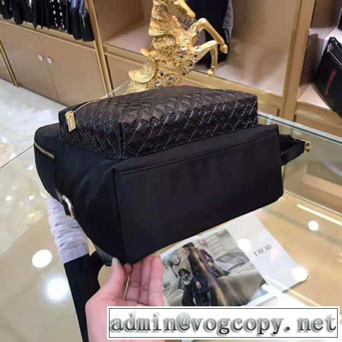 ヴェルサーチ2018【SALE！】 圧倒的人気新着 VERSACE リュック、バックパック有名人同じアイテム